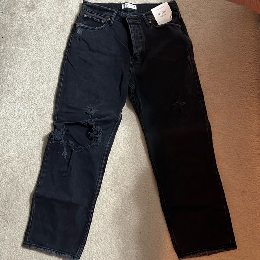 NWT Abercrombie Dad Jeans